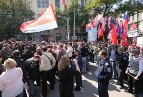 Митинг в Симферополе
