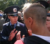 Митинг в Симферополе