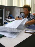 Операционный зал главного управления «Проминвестбанка»