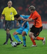 Tomash Hyubshman and Xavier Hernandez