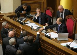 Arseny Yatsenyuk and Aleksandr Lavrinovich