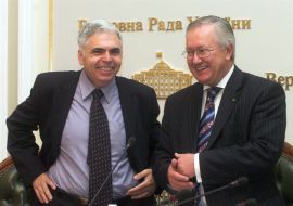 Boris Tarasyuk and Adrian Severin
