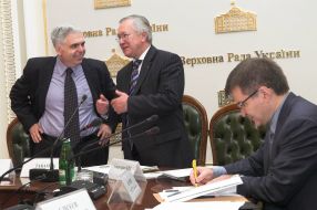 Grigory Nemirya, Boris Tarasyuk and Adrian Severin