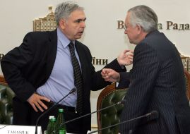 Boris Tarasyuk and Adrian Severin