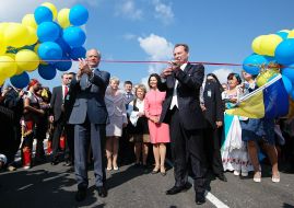 Opening of new road