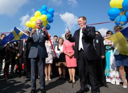 Opening of new road