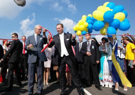 Opening of new road