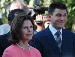 Carl Sturen and Queen of Sweden Silvia