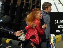 Денис Ахрамєєв з мамою Світланою