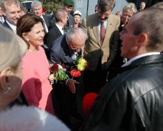King of Sweden Carl XVI Gustaf and Queen of Sweden Silvia