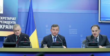 Sergey Novitskiy, Valery Geletey and Nikolay Nikitenko