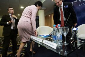 Charles Tannock and Nino Burdzhanadze