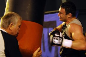 Vitaly Klichko and Fritz Zdunek