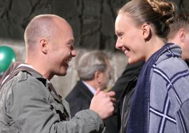 Olga Lomonosova and Yevgeny Stychkin