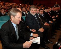 Leonid Chernovetskiy and Igor Kolomoyskiy