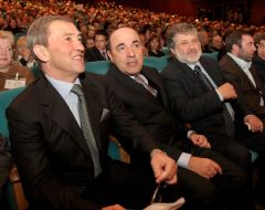 Leonid Chernovetskiy, Vadim Rabinovich and Igor Kolomoyskiy