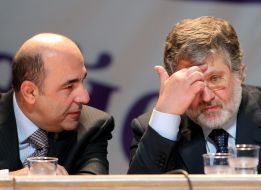 Vadim Rabinovich and Igor Kolomoyskiy