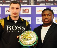 Vitaly Klichko and Samuel Piter