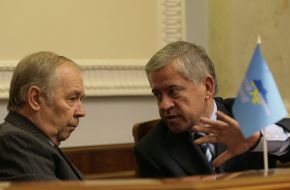 Vladimir Rybak and Anatoliy Kinakh