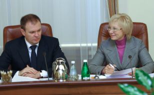 Vladimir Shandra and Lyudmila Denisova