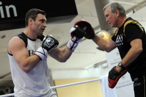 Vitaly Klichko and Fritz Zdunek