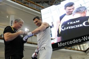 Vitaly Klichko and Fritz Zdunek