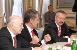 Владимир Стельмах, Виктор Ющенко и Виктор Пинзеник