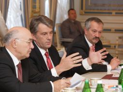 Владимир Стельмах, Виктор Ющенко и Виктор Пинзеник