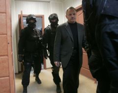 Сотрудники СБУ в здании Апелляционного административного суда Киева