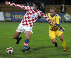 Denis Golaydo and Vedran Corluka