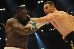 Vіtaliy Klichko and Samuel Peter