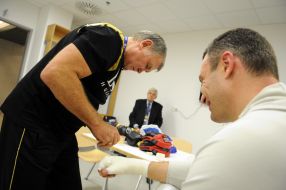 Vіtaliy Klichko and Fritz Zdunek