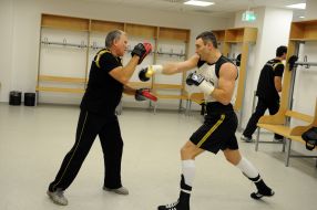 Vіtaliy Klichko and Fritz Zdunek