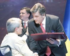 Юрий Павленко, Виктор Ющенко и Валерий Сушкевич