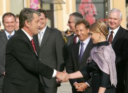 Виктор Ющенко и Юлия Тимошенко
