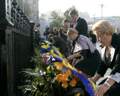 Вера Ульянченко, Арсений Яценюк, Виктор Ющенко и Юлия Тимошенко