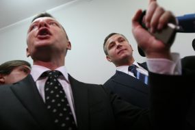 Валерий Гелетей и Олег Ляшко