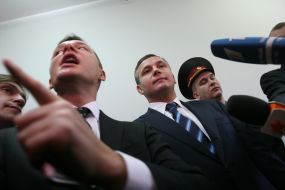 Валерий Гелетей и Олег Ляшко