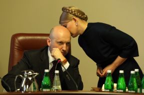 Aleksandr Turchinov and Yuliya Timoshenko