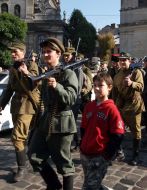 Акція, присвячена 66-й річниці УПА