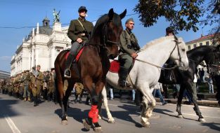 Акція, присвячена 66-й річниці УПА