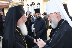 Bartholomew I and metropolitan Vladimir