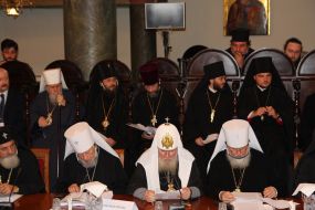 Aleksy II  and metropolitan Vladimir