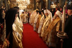 Orthodox Churches Heads divine service