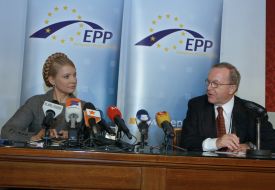 Yuliya Timoshenko and Wilfrad Martens