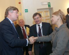 Yuliya Timoshenko, Grigoriy Nemyrya and Antonio Lopez-Isturits