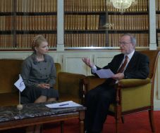 Yuliya Timoshenko and Wilfrad Martens