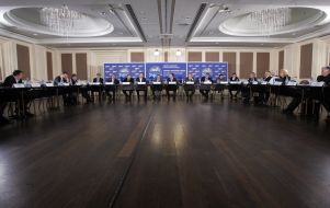 Participants of meeting of the “Ukrainian forum”