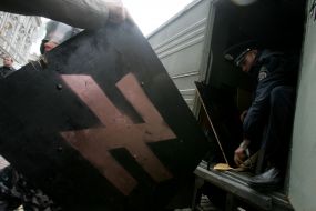 Бойцы спецподразделения ”Беркут”