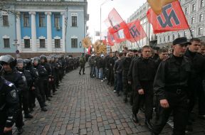 Марш в честь 66-й годовщины УПА